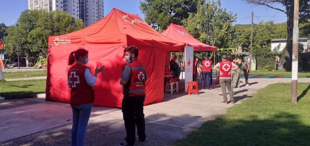 Este fin de semana, Cruz Roja Saavedra y la Comuna 12 harán testeos de antígenos en el Barrio Mitre
