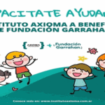 “Capacítate ayudando” el instituto Axioma firma convenio con la Casa Garrahan