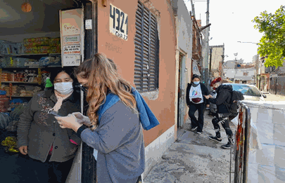 Operativo “voto migrante” en Villa Cildañez