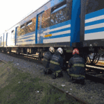 Tren atropella a persona en las vías del Sarmiento