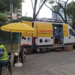 La Unidad de Testeo Móvil de la Comuna 12 estará en la Plaza Alem de Villa Pueyrredón