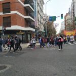 Protesta de Partido Obrero Tendencia en Once