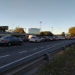 Extensas colas e intensos bocinazos en Acceso Norte y General Paz