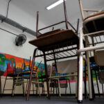 Docentes van al paro en la primera jornada de clases presenciales tras el confinamiento