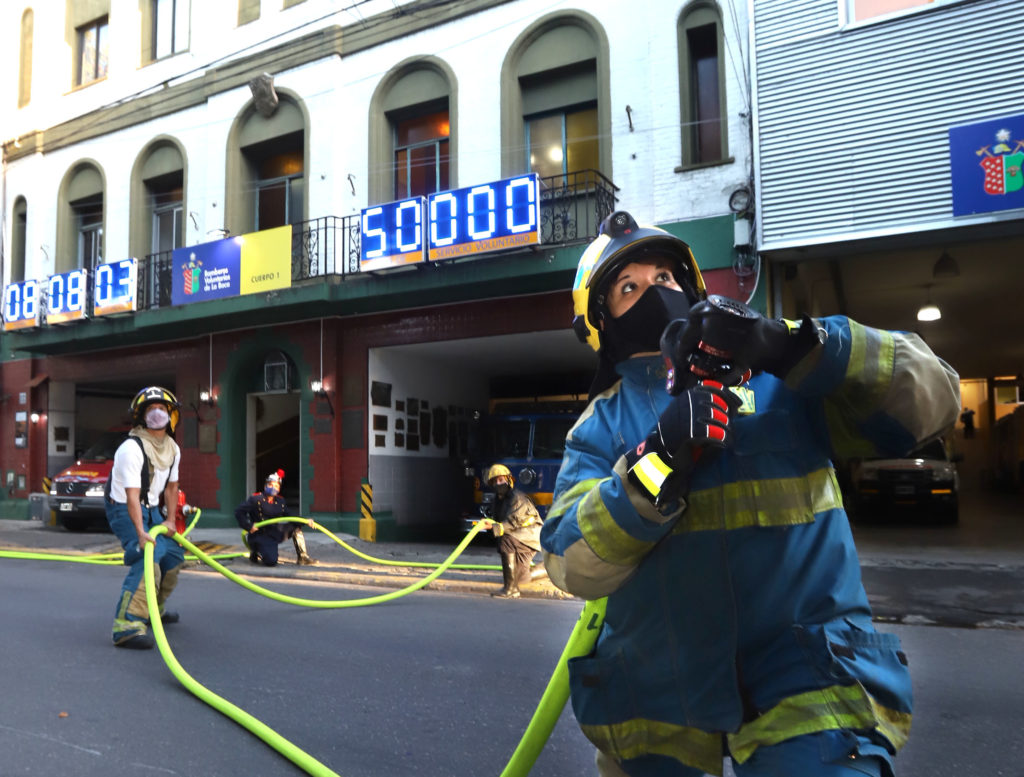 Celebran los 50.000 días de servicio de los Bomberos Voluntarios de La Boca