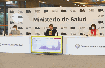 Nuevo informe del ministro Quirós sobre la situación sanitaria en la Ciudad