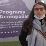 Elizabeth Gómez Alcorta visitó el barrio de Flores