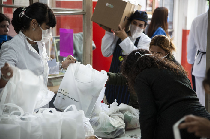 La Ciudad no entregará la canasta alimentaria en los días en que no haya clases