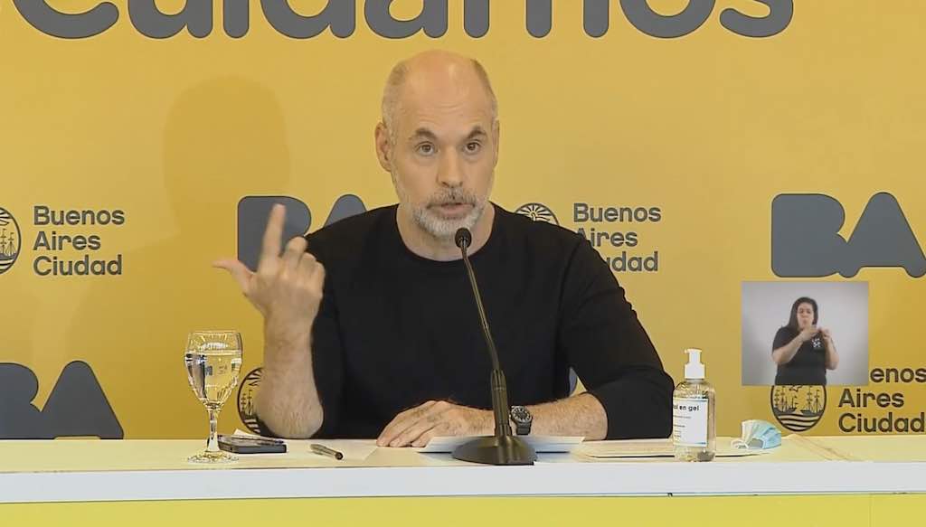 Pese al anuncio presidencial, Rodríguez Larreta mantendrá las clases presenciales en la Ciudad