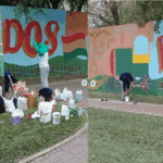 Murales de los “Los Descarrilados de Parque Avellaneda”