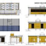 Parque Mugica: la carpintería de los nuevos baños públicos estará hecha de material reciclable