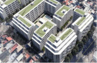 Proyecto de desarrollo urbanístico en la planta Sudamfos