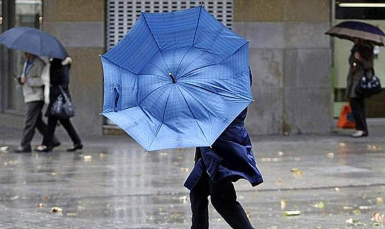 Alerta amarilla en la Ciudad por la llegada de un ciclón extratropical