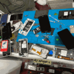 Detenidos y maquinaria secuestrada para adulterar celulares en Flores