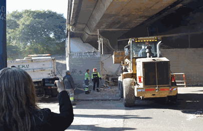 La MTC de Parque Avellaneda pide por la dignificación de la entrada de la calle Remedios