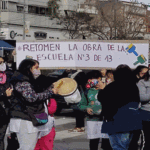 Semaforazo por reinicio de obras en escuela de Mataderos