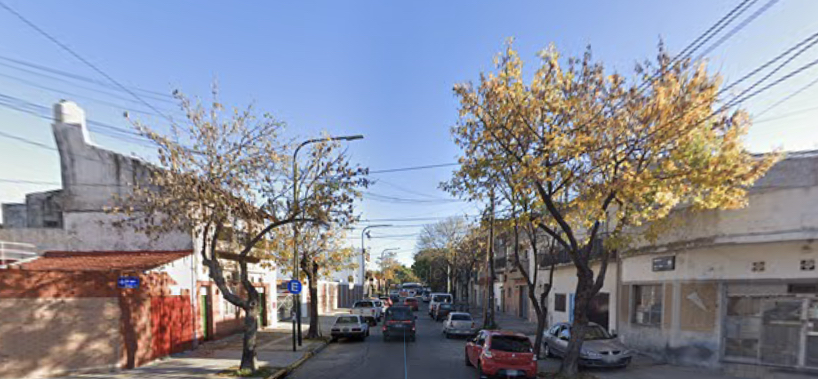 Persecución, tiroteo y choque en Flores