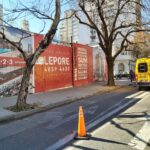 Escape de gas en una obra en construcción de Gallo y Corrientes