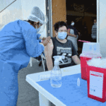 Desarrollo social de la ciudad vacunó contra la gripe a las personas en situación de calle