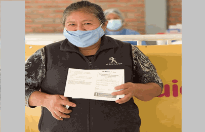 Vacunan a trabajadores de comedores y merenderos de Bajo Flores