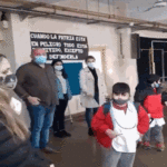 Parque Avellaneda: La comunidad de una escuela escrachó a Soledad Acuña