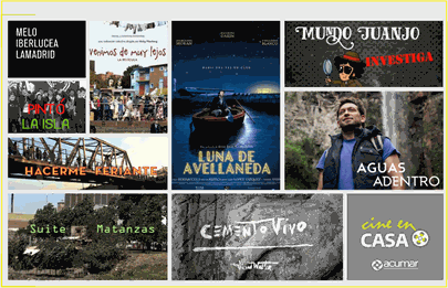 “Cine en Casa” nueve títulos para recorrer la cuenca del Riachuelo