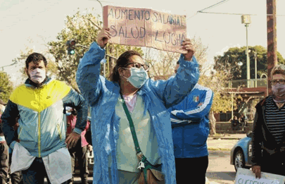 Frazadazo en Bajo Flores