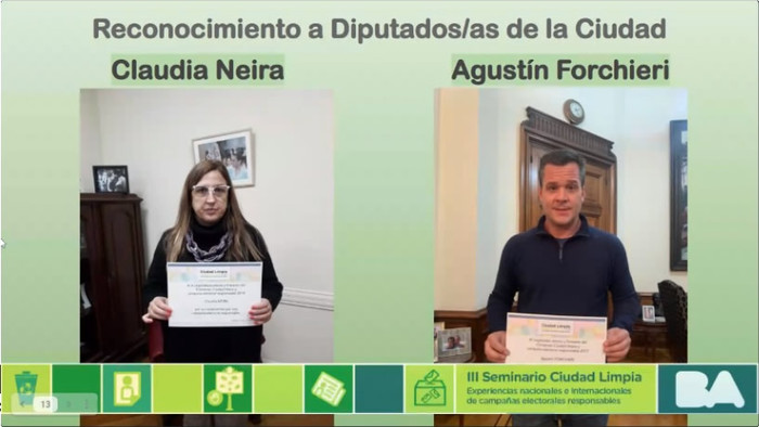 Elecciones 2021: vuelven a impulsar el compromiso “Ciudad Limpia, Campaña Electoral Responsable”