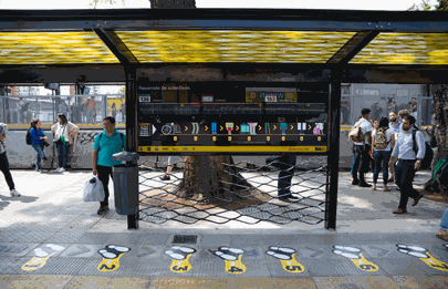 Reordenan paradas de colectivos en el Centro de Trasbordo de Liniers