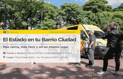 Vuelve El Estado en tu Barrio a la Plaza General Pueyrredón