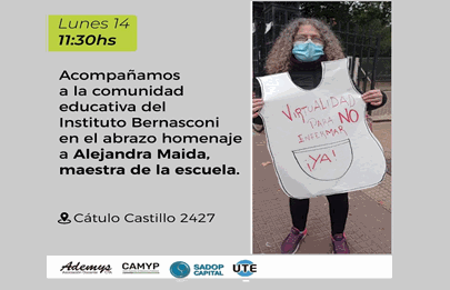 En Parque Patricios comienza una semana de protesta de los docentes porteños