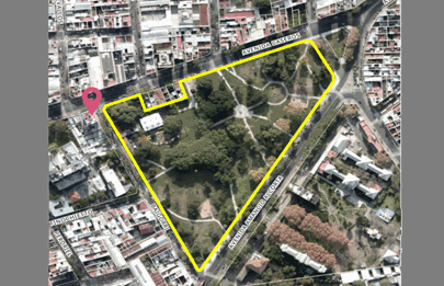 Barracas: La Justicia frenó la construcción de edificios del GCBA en el Parque España