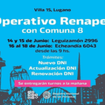 Vuelve el operativo RENAPER a la Comuna 8