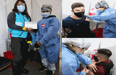 Finalizó la vacunación al personal de seguridad porteño