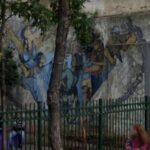 Vecinos repudian que Ciudad haya tapado con pintura blanca un mural en la Plaza Tuñón