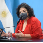 Vizzotti: “Por tercera semana, están disminuyendo los casos en forma sostenida y profundizada”