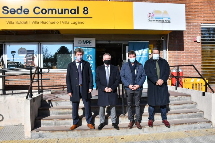 Inauguraron una Unidad de Orientación y Denuncia en la Sede Comunal 8 de Villa Lugano