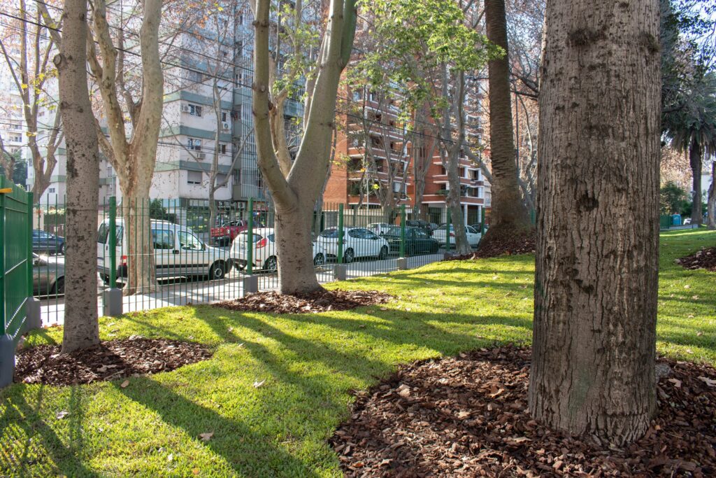 Finalización de las obras en la plaza del Ángel Gris
