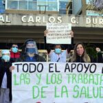 Trabajadores de la salud realizan un paro por 48 horas en hospitales porteños por mejoras salariales