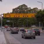 Ciudad afirma que con anillos digitales como el de avenida Balbín, bajó fuertemente el robo de autos