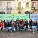Vecinos de Colegiales realizaron un “abrazo” en rechazo a la construcción de torres