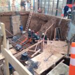 Palermo: se derrumbó una obra en construcción y tres operarios resultaron heridos