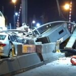 Murió un automovilista tras chocar una cabina de peaje de la Autopista Illia