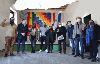 El ministro Trotta presente en la Inauguración de un centro cultural en Barracas