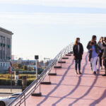 Recoleta: Ciudad reparó el puente que conecta Figueroa Alcorta con la Facultad de Derecho