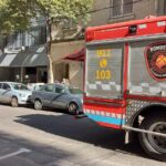 Balvanera: se incendió una clínica de otorrinolaringología y asistieron a 30 personas