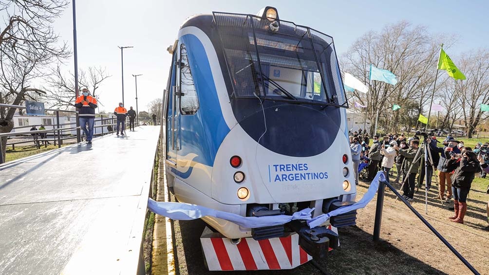 Luego de 28 años, el ferrocarril Belgrano Sur llega a Marcos Paz