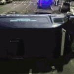 La camioneta que iba a hacer las pericias de Chano chocó y volcó en Parque Patricios