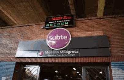 Vuelve a funcionar la estación Medalla Milagrosa del subte E