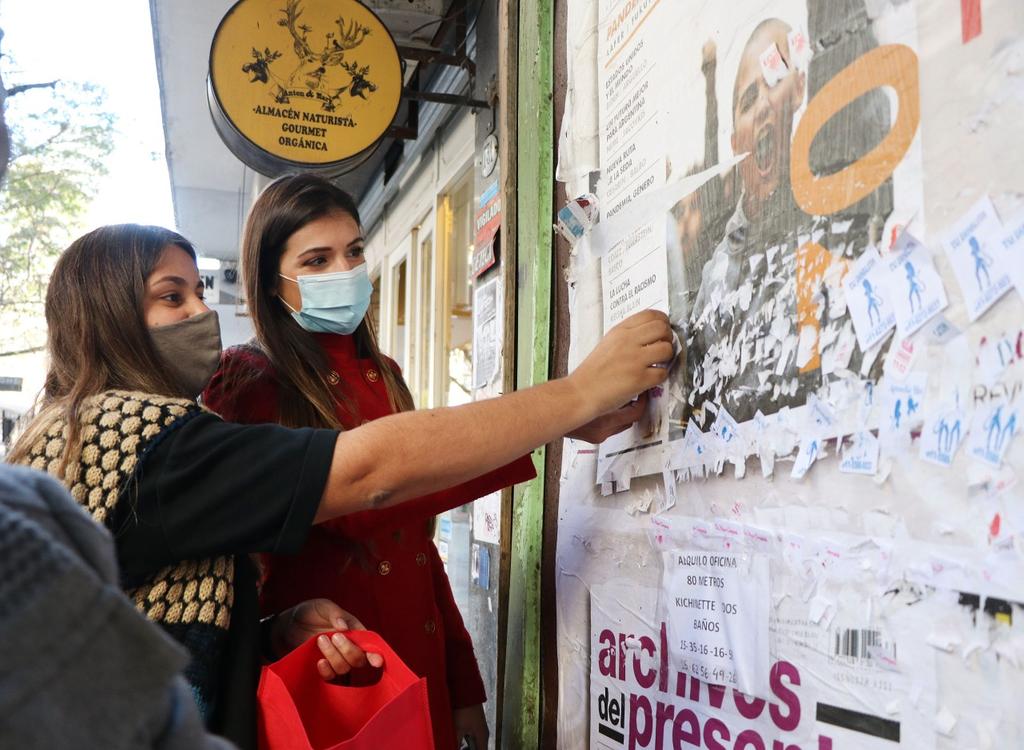Campaña de despegatina en contra de la trata de personas